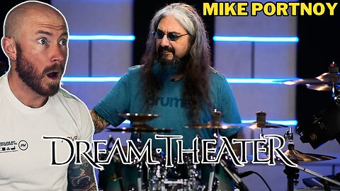 Drummer Reacts To - Mike Portnoy Plays "Under A Glass Moon” | Dream Theater Isolated Drums