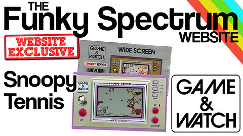 FUNKYSPECTRUM - Game & Watch - Snoopy Tennis