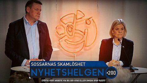 Nyhetshelgen 200 - Sossarnas skamlöshet, Reinfeldt vald, enfaldig mångfald
