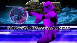 Spartan Firefight / Won new Storm Trooper Helmet / Firing new Spartan Laser skins!