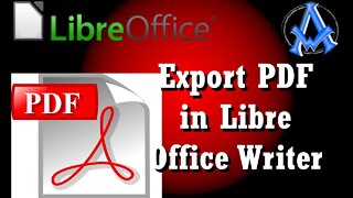 Export PDF in Libre Office Writer | Protect Document | Easy Instructions