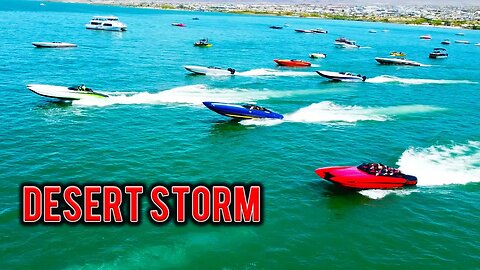 204.1 mph! Fast boat breaks record! Desert Storm! Lake Havasu