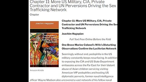 After Dark Tue Jul 18, 2023 USMil-CIA-UN Deviants Drive Trafficking Ops,+KilluminatiTheMoviePt3