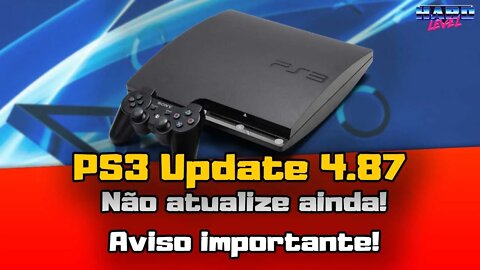 PS3 Novo Update 4.87!