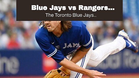 Blue Jays vs Rangers Predictions, Picks, Odds: Can't Get to Gausman