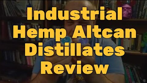 Industrial Hemp Altcan Distillates