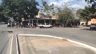 Acidente de bicicleta: idoso perde controle da direção, bate em árvore e morre em GV