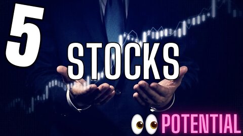 5 Stocks Ready To Move! Buys & Breakout Trades