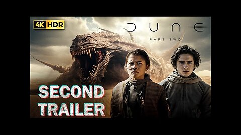 [4K HDR] Dune 2: Part Two - Second Trailer (60FPS) Timothee Chalamet | Warner Bros 2023