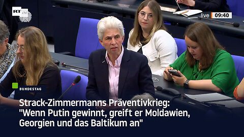 Strack-Zimmermanns Präventivkrieg: "Wenn Putin gewinnt, greift er Moldawien und das Baltikum an"