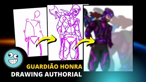 GUARDIÃO HONRA / GUARDIAN HONOR - DRAWING AUTHORIAL @Nando Moura (Base Hero)