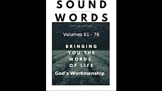 Sound Words, God's Workmanship