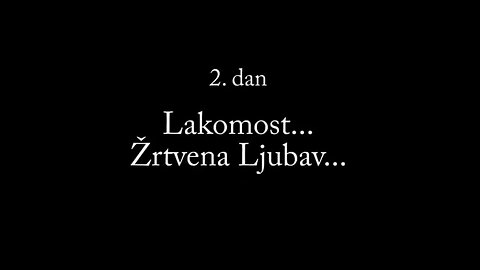 LJUBAV SE OHLADILA 2- 2. Lakomost...Žrtvena Ljubav