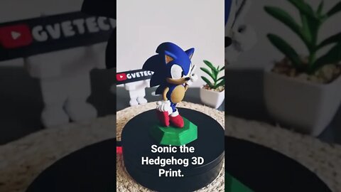 Sonic the Hedgehog 3D Print. #sonicthehedgehog #sonic #shorts #3dprinting #retrograde #sega