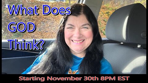 Promo - What Does GOD Think? Lois Vogel-Sharp