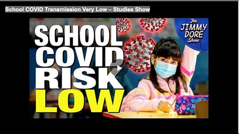 School COVID Transmission Very Low – Studies Show