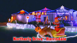 Christmas lights Perth Best Displays Northerly Drive Harrisdale Australia