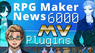 6000 Plugins for RPG Maker MV, Pixel RPG Icons, & Reboot Pixel Font | RPG Maker News #38