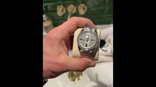 Conor Mcgregor looking at some tasty new watches