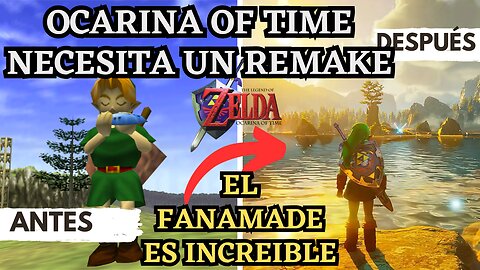 OCARINA OF TIME DEBERÍA TENER UN REMAKE PRONTO - ReviCritics #zelda