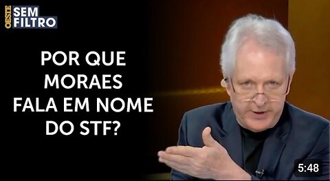 Augusto Nunes: ‘What does a STF minister do at a political event?’ | #osf