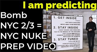 I am predicting: Bomb in NYC on Feb 3 = NYC NUKE PUBLIC SERVICE VIDEO