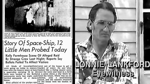 1955 "Gunbattle with 'Little Men from Space'" remembered by eyewitness Lonnie Lankford #ufo #uap