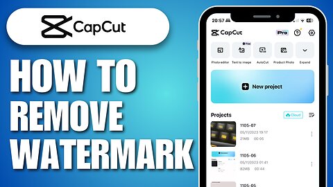How To Remove CapCut Watermark At The End