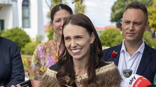 Jacinda Ardern makes final appearance as New Zealand leader