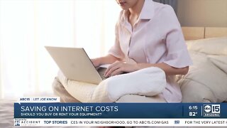Saving on internet costs