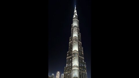 Burj khalifa Dubai beautiful night view