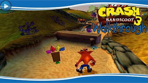 PS1 Crash Bandicoot 3 ( Warped ) Game Over screen! Creepy