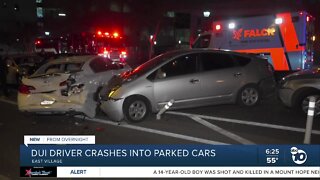Driver suspected of DUI in East Village crash