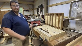 Food Can Dispenser 🥫Chamberlin Family Farms #diy #woodworking #organization #prepping