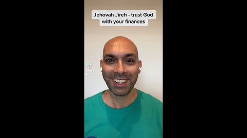 Jehovah Jireh - trust God with your money and finances