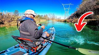 SMALL Creek Fishing w/ a HUGE Surprise!