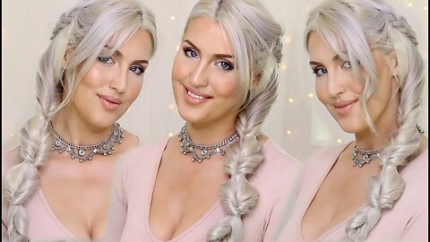 Khaleesi Inspired Side Loop Braid