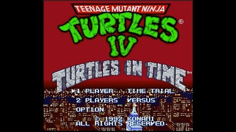 TMNT IV: Turtles in Time from SNES Classic Stream. 3/6/21