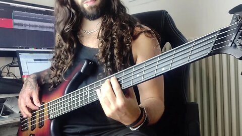 DISTURBED - Stricken (Bass Cover)