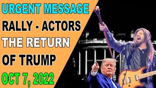 RALLY, ACTORS AND THE RETURN OF TRUMP - ROBIN BULLOCK PROPHETIC WORD - TRUMP NEWS