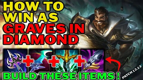 Full Gameplay Graves Guide - Practicing for Masters! Currently D3