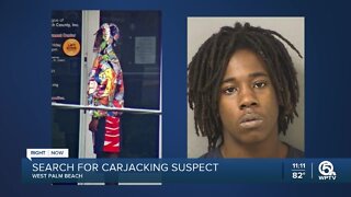 20-year-old carjacking suspect sought in West Palm Beach