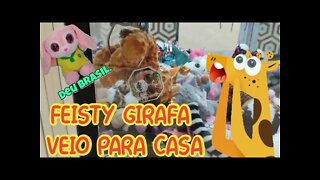 FEISTY PINGUIM 🐧 NÃO SAIU DA TOCA, MAS O FEISTY GIRAFA 🦒 QUIS DAR UMA VOLTA 🤣😅😂🦒🦒🦒