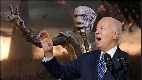 Ebony Maw & Joe Biden (Powers Of The Dark Side).