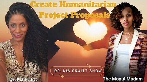 How To Create Humanitarian & Business Project Proposals w/Chat GPT Part 2 ~Mogul Madam, Dr. Pruitt