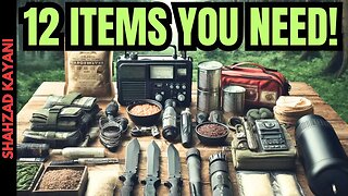 12 Items EVERY Prepper Should STOCKPILE - BEGINNER PREPPING