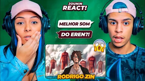 Rodrigo Zin - Eren Yeager | [React Rap Nerd] 🔥