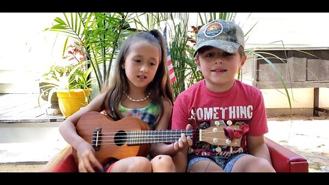 'LAVA' ukulele covered by Penny and Cash #sundysessions 🌞