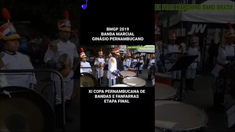 BMGP - BANDA MARCIAL GINÁSIO PERNAMBUCANO 2019 - #shorts