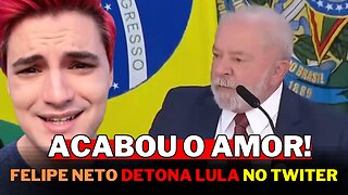 LULA CULPA OS VIDEOGAMES PELA AS violênci4 NAS ESCOLAS E RECEBE CRITICAS DO SEU APOIADOR FELIPE NETO